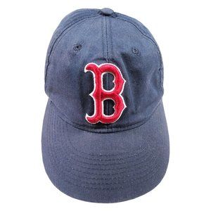 Boston Red Socks Navy Baseball Cap, Youth Size, Adjustable Back, Unisex
